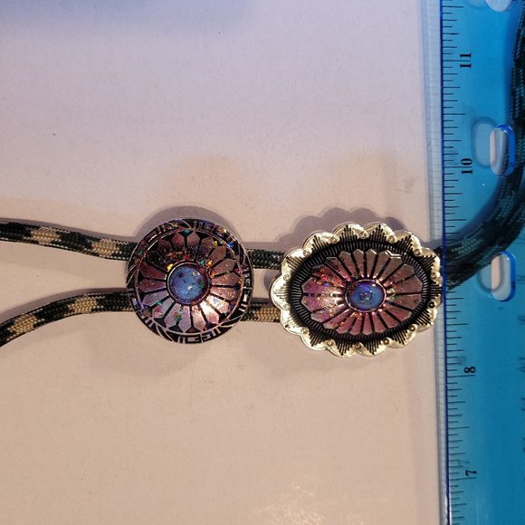 Bolo Tie with Cameo Colored Cord - Picture 12 of 12